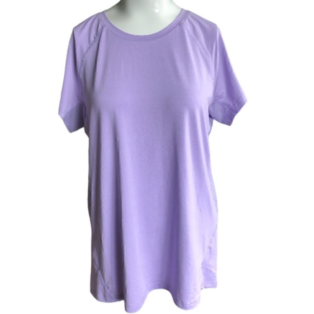 NWT Jockey lilac purple athletic top size medium